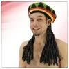 CARNEVALE Cappello Rasta Con Capelli