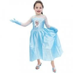 IMPORT Frozen Vestito In Taglia 5/6 Anni