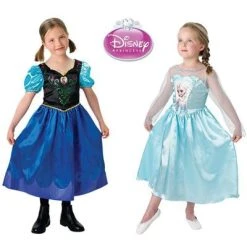 Jouet Club Travestimento Frozen Anna Ed Elsa 7/8 Anni