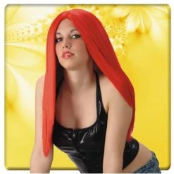 CARNEVALE PARRUCCA PATTY ROSSA