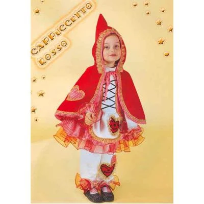 CARNEVALE Costume Cappuccetto Rosso Tg. 2/3 Anni 3 CARNEVALE Costume Cappuccetto Rosso Tg. 2/3 Anni