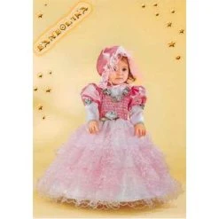 CARNEVALE Costume Bambolina Tg. 1/2 Anni