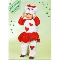 CARNEVALE Costume Micetta Kitty Baby Tg. 2/3 Anni