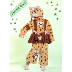 CARNEVALE Costume Sweet Cat Tg. 2/3 Anni