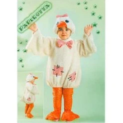 CARNEVALE Costume Papera "Paperotta" Tg. 2/3 Anni