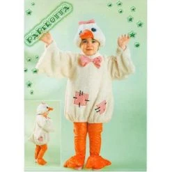 CARNEVALE Costume Papera "Paperotta" Tg. 1/2 Anni