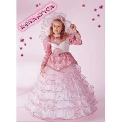 CARNEVALE Costume Romantica Tg. 7/8 Anni