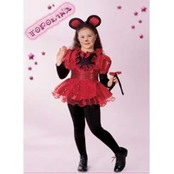 CARNEVALE Costume Topolina Tg. 7/8 Anni