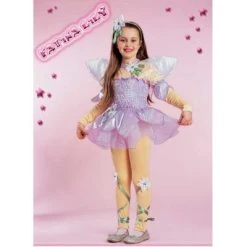 CARNEVALE Costume Fatina Lily Tg. 5/6 Anni