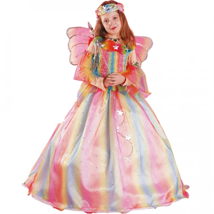 FANCY MAGIC Rainbow Fairy Costume 3/4 Anni 3 FANCY MAGIC Rainbow Fairy Costume 3/4 Anni