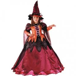 FANCY MAGIC Strega Samantha Costume 9/10 Anni