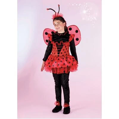 CARNEVALE Costume Coccinella 3/4 Anni 3 CARNEVALE Costume Coccinella 3/4 Anni