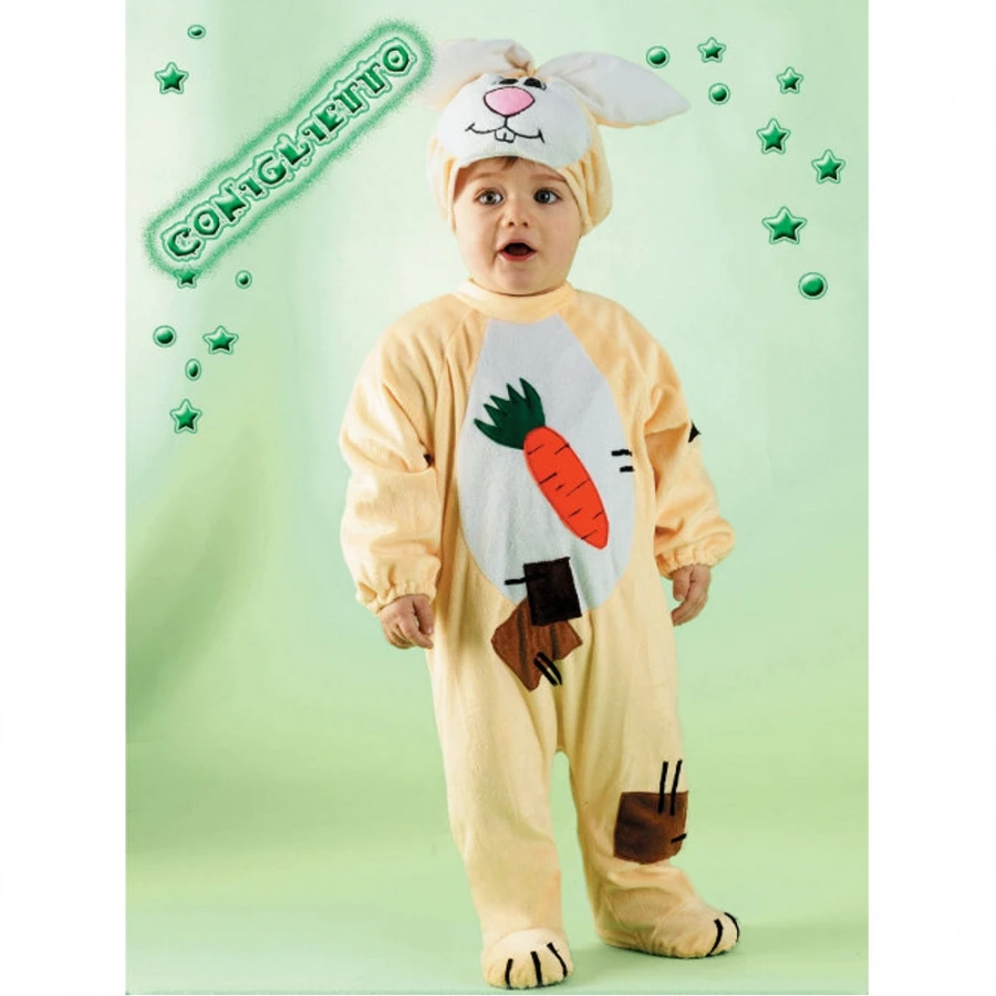 FANCY MAGIC Coniglietto Costume 1/2 Anni 3 FANCY MAGIC Coniglietto Costume 1/2 Anni