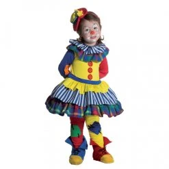 FANCY MAGIC Clownetta Costume 0/1 Anni