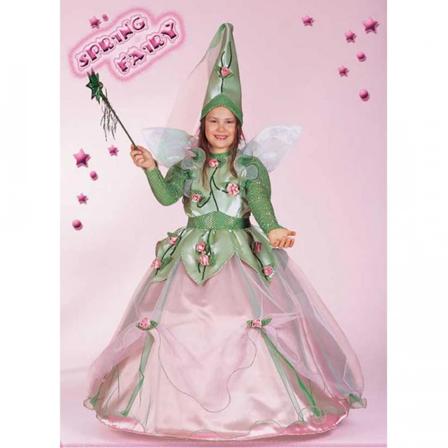 IMPORT Costume Spring Fairy 9/10 Anni 3 IMPORT Costume Spring Fairy 9/10 Anni