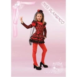 CARNEVALE Costume Miss Flamenco Tg. 5/6 Anni