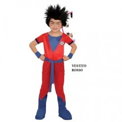 IMPORT Costume Completo Goku Dragon Ball 5/6 Anni