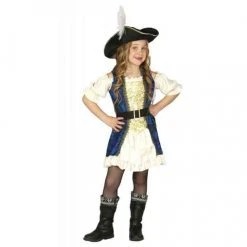 IMPORT Costume Piratessa 7/9 Anni