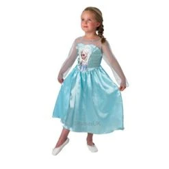 CARNEVALE Costume Elsa Frozen 7/8 Anni
