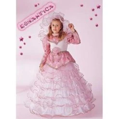CARNEVALE Costume Romantica Tg. 3/4 Anni
