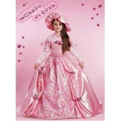 CARNEVALE Costume Incanto Di Rosa Tg. 5/6 Anni