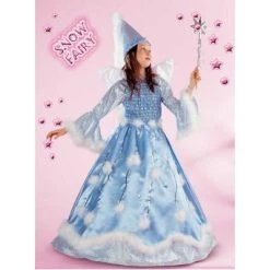 CARNEVALE Costume Snow Fairy Tg. 3/4 Anni