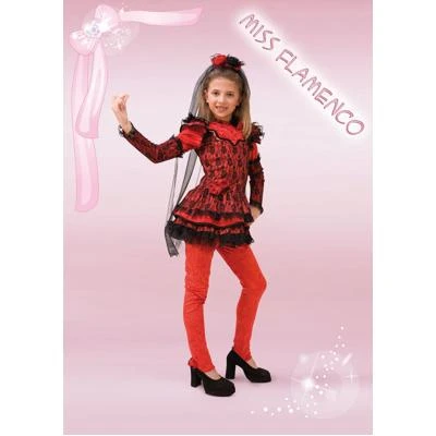 CARNEVALE Costume Miss Flamenco Tg. 9/10 Anni 3 CARNEVALE Costume Miss Flamenco Tg. 9/10 Anni