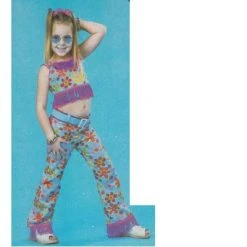 CARNEVALE Costume Abito Hair 6/7 Anni