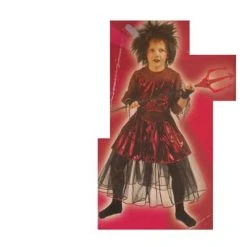 CARNEVALE Costume Diavolessa 5/6 Anni
